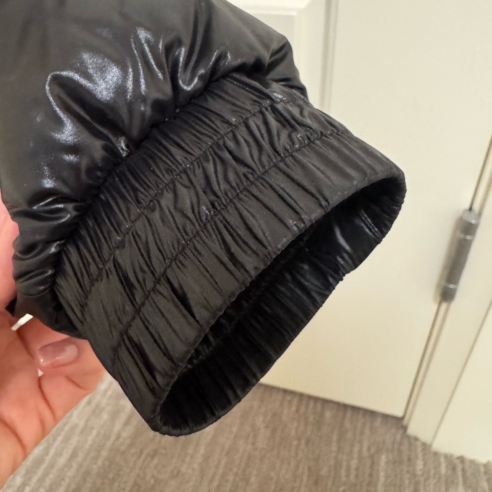 Moncler Glossy Black Puffer Coat - Picture 3 of 7